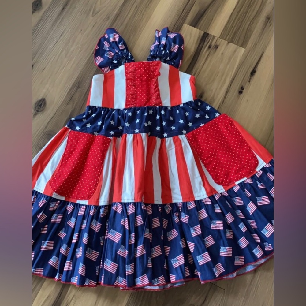 Olive Mae 4th of July dress